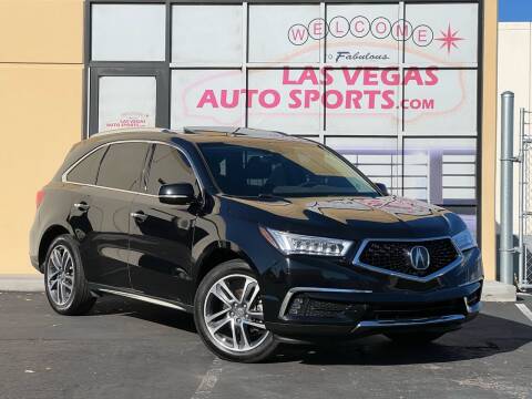 2018 Acura MDX for sale at Las Vegas Auto Sports in Las Vegas NV