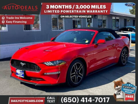 2021 Ford Mustang for sale at AutoDeals in Daly City CA