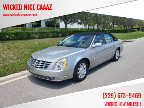 2008 Cadillac DTS for sale at WICKED NICE CAAAZ in Cape Coral FL