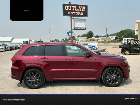 2018 Jeep Grand Cherokee for sale at Outlaw Motors in Newcastle WY