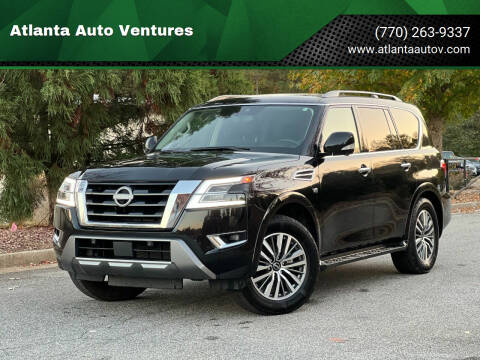 2021 Nissan Armada for sale at Atlanta Auto Ventures in Roswell GA
