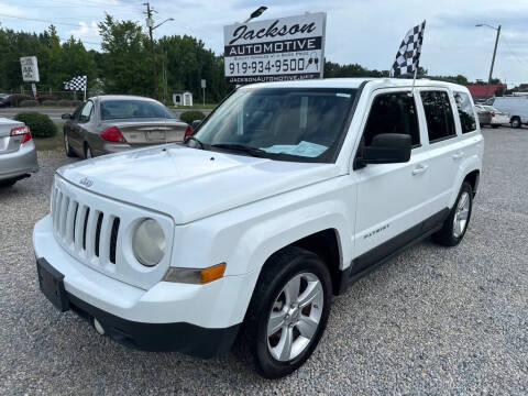 2013 Jeep Patriot for sale at Jackson Automotive in Smithfield NC