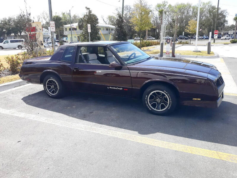 1986 Chevrolet Monte Carlo for sale at CARuso Classic Cars in Tampa FL