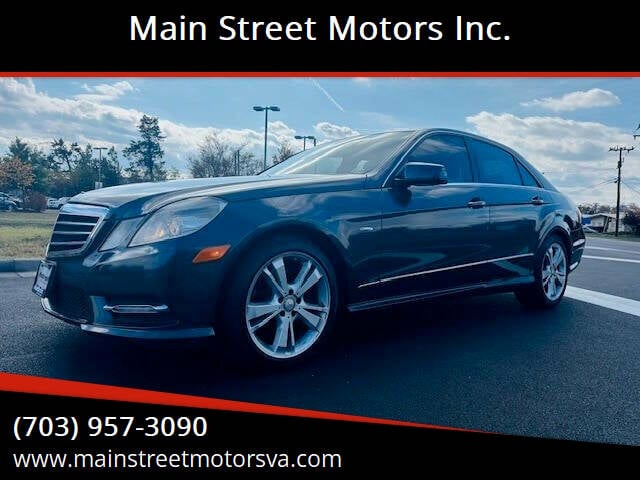 Used 2012 Mercedes-Benz E-Class E350 Sport with VIN WDDHF8JB9CA602108 for sale in Chantilly, VA