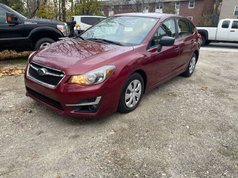 2015 Subaru Impreza for sale at Tramontin Auto Sales in Pittsfield MA