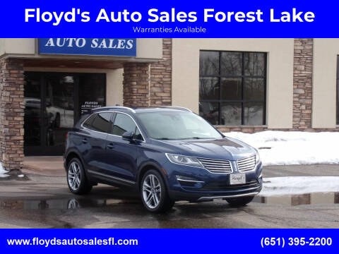 2017 Lincoln MKC for sale at Floyd's Auto Sales Forest Lake in Forest Lake MN