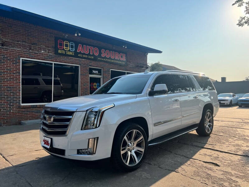 2016 Cadillac Escalade ESV for sale at Auto Source in Ralston NE