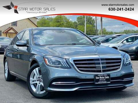 2018 Mercedes-Benz S-Class for sale at Star Motor Sales in Downers Grove IL