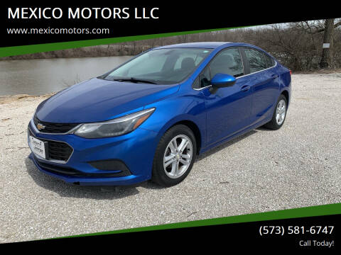2016 Chevrolet Cruze for sale at MEXICO MOTORS LLC in Mexico MO