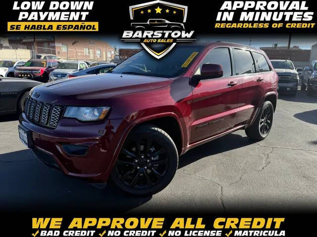 2017 Jeep Grand Cherokee for sale at BARSTOW AUTO SALES in Barstow CA