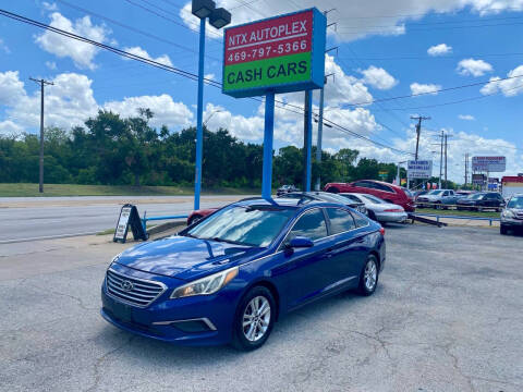 2017 Hyundai Sonata for sale at NTX Autoplex in Garland TX