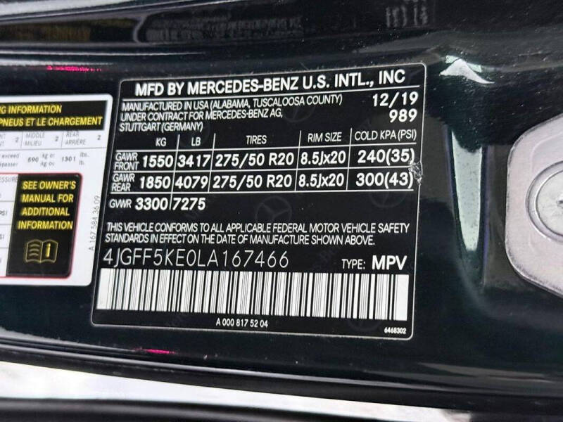 2020 Mercedes-Benz GLS GLS 450
