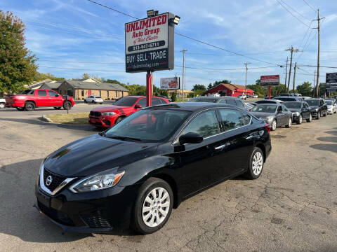 2019 Nissan Sentra for sale at Unlimited Auto Group in West Chester OH