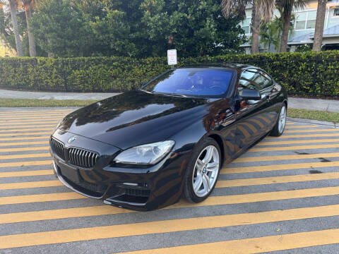 2013 BMW 6 Series for sale at Instamotors in Hollywood FL