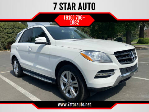 2015 Mercedes-Benz M-Class for sale at 7 STAR AUTO in Sacramento CA