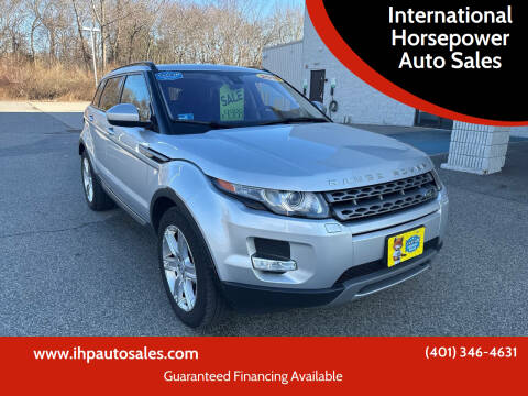 2015 Land Rover Range Rover Evoque for sale at International Horsepower Auto Sales in Warwick RI