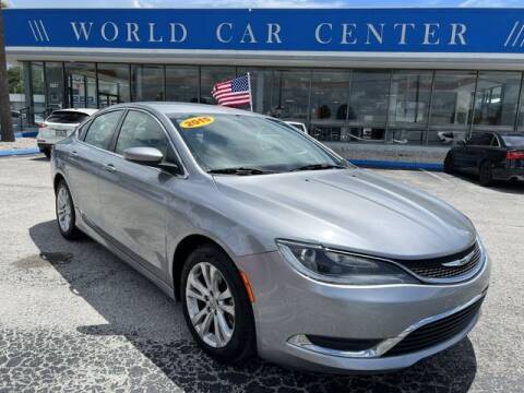 2015 Chrysler 200 for sale at WORLD CAR CENTER & FINANCING LLC in Kissimmee FL