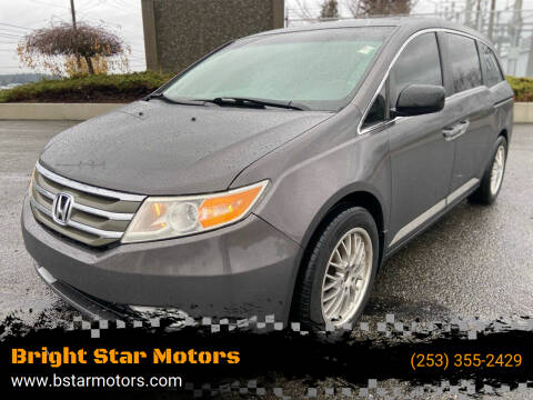 2012 Honda Odyssey for sale at Bright Star Motors in Tacoma WA