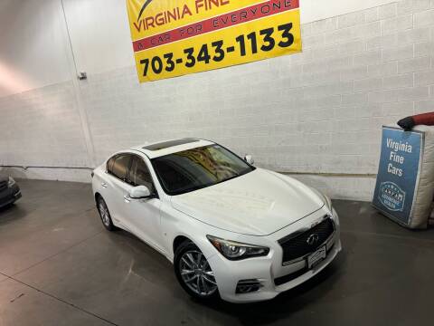 2014 Infiniti Q50 for sale at Virginia Fine Cars in Chantilly VA