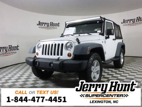 2013 Jeep Wrangler for sale at Jerry Hunt Supercenter in Lexington NC