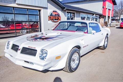 1976 Pontiac Trans Am for sale at CRUZ'N CLASSICS LLC - Classics in Spirit Lake IA