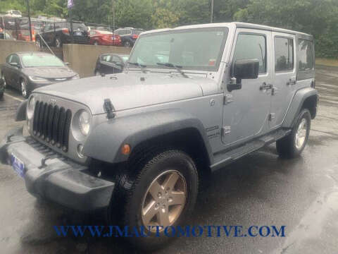 2015 Jeep Wrangler Unlimited for sale at J & M Automotive in Naugatuck CT