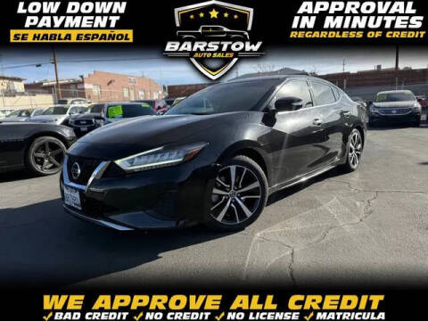 2021 Nissan Maxima for sale at BARSTOW AUTO SALES in Barstow CA