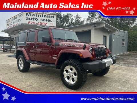 2010 Jeep Wrangler Unlimited for sale at Mainland Auto Sales Inc in Daytona Beach FL