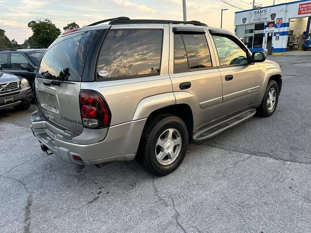 2003 Chevrolet TrailBlazer for sale at Sams Auto Repair & Sales LLC in Harrisburg, PA