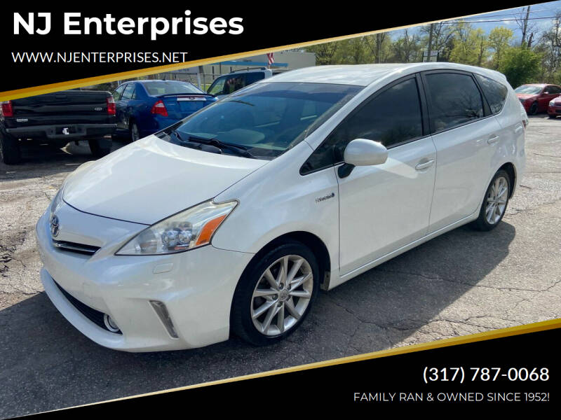 2013 Toyota Prius v for sale at NJ Enterprizes LLC in Indianapolis IN