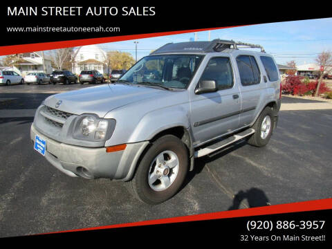 2004 Nissan Xterra for sale at MAIN STREET AUTO SALES in Neenah WI
