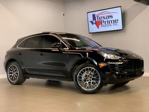 2016 Porsche Macan for sale at Texas Prime Motors in Houston TX