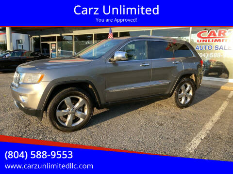 2011 Jeep Grand Cherokee for sale at Carz Unlimited in Richmond VA