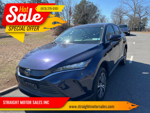 2022 Toyota Venza for sale at STRAIGHT MOTOR SALES INC in Paterson NJ