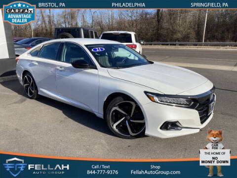 2021 Honda Accord for sale at Fellah Auto Group in Bristol PA