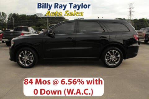 2019 Dodge Durango for sale at Billy Ray Taylor Auto Sales in Cullman AL