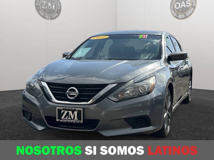 2018 Nissan Altima for sale at Zacatlan Motors in Ontario, CA