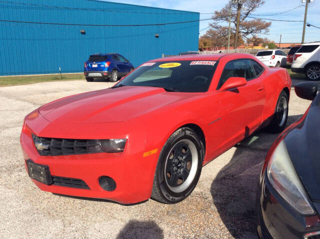 2013 Chevrolet Camaro for sale at SPRINGTIME MOTORS in Huntsville, TX