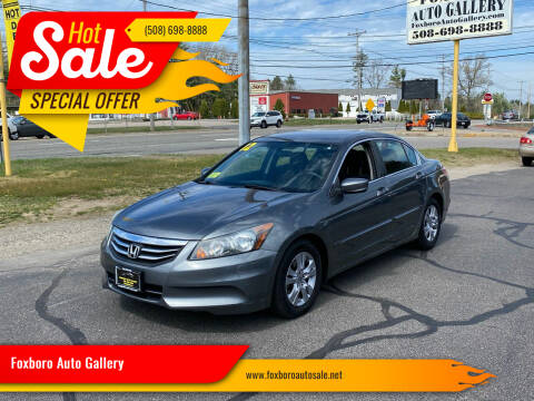 2012 Honda Accord for sale at Foxboro Auto Gallery in Foxboro MA
