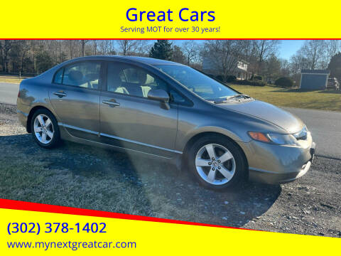 2008 Honda Civic for sale at Great Cars in Middletown DE