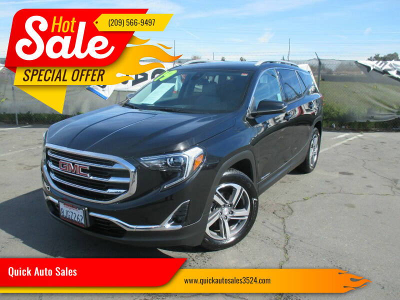 2019 GMC Terrain for sale at Quick Auto Sales in Ceres CA