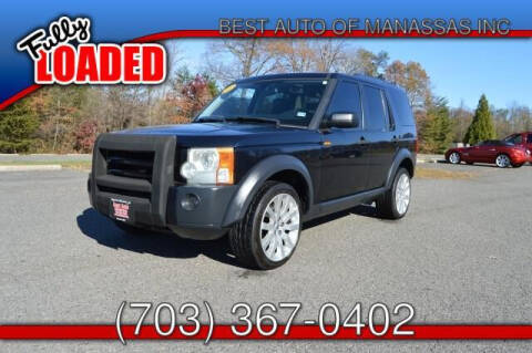 2005 Land Rover LR3 for sale at Best Auto of Manassas INC in Manassas VA