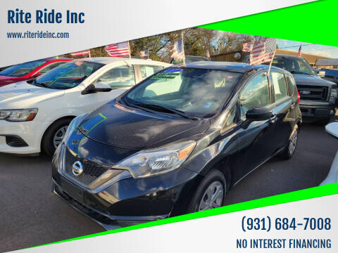 2017 Nissan Versa Note for sale at Rite Ride Inc 2 in Shelbyville TN