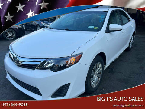 2013 Toyota Camry for sale at Big T's Auto Sales in Belleville NJ
