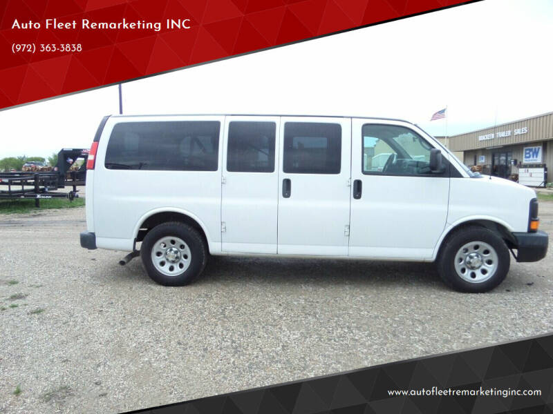 2011 Chevrolet Express Passenger for sale at AUTO FLEET REMARKETING, INC. in Van Alstyne TX