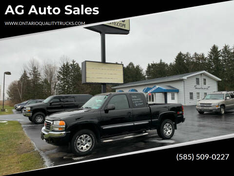 2006 GMC Sierra 1500 for sale at AG Auto Sales in Ontario NY