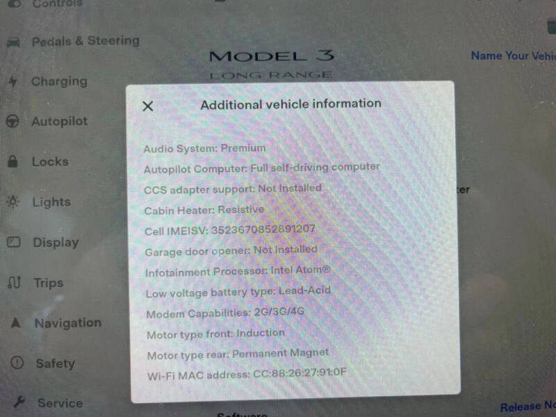 2020 Tesla Model 3 Long Range