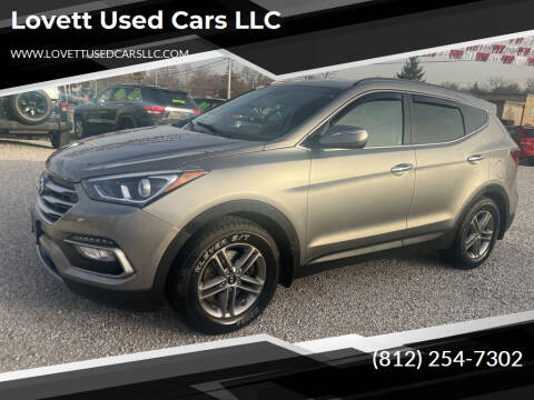 2017 Hyundai Santa Fe Sport for sale at Lovett Used Cars LLC in Washington IN