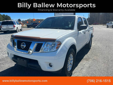 2017 Nissan Frontier for sale at Billy Ballew Motorsports in Dawsonville GA