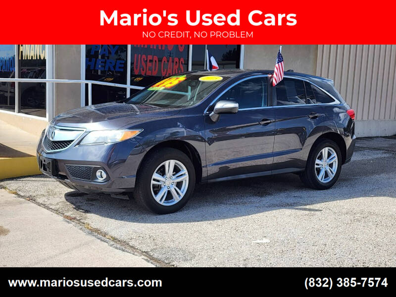 2015 Acura RDX for sale at Mario's Used Cars in Houston TX